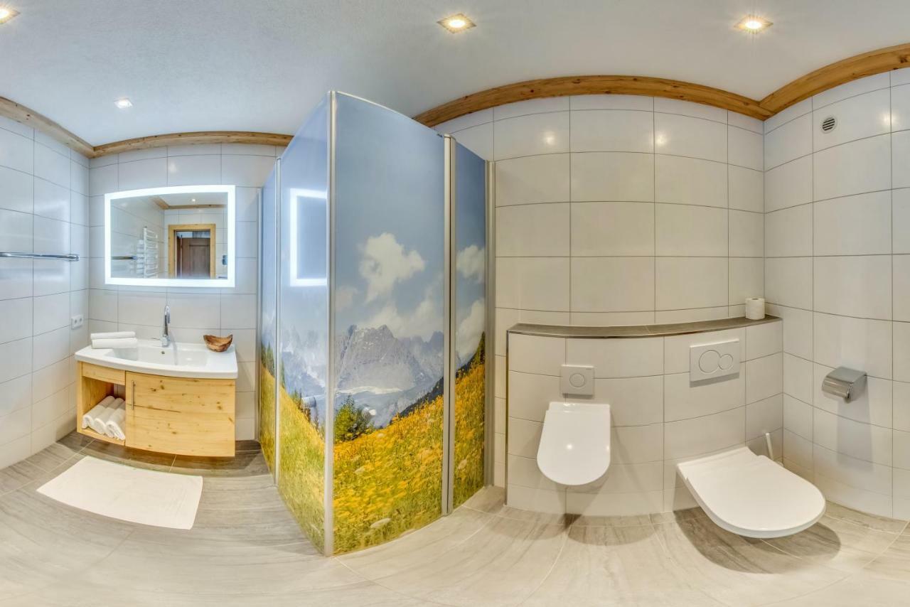 Ferienwohnungen Hinterholzer St Jakob in Haus Bagian luar foto